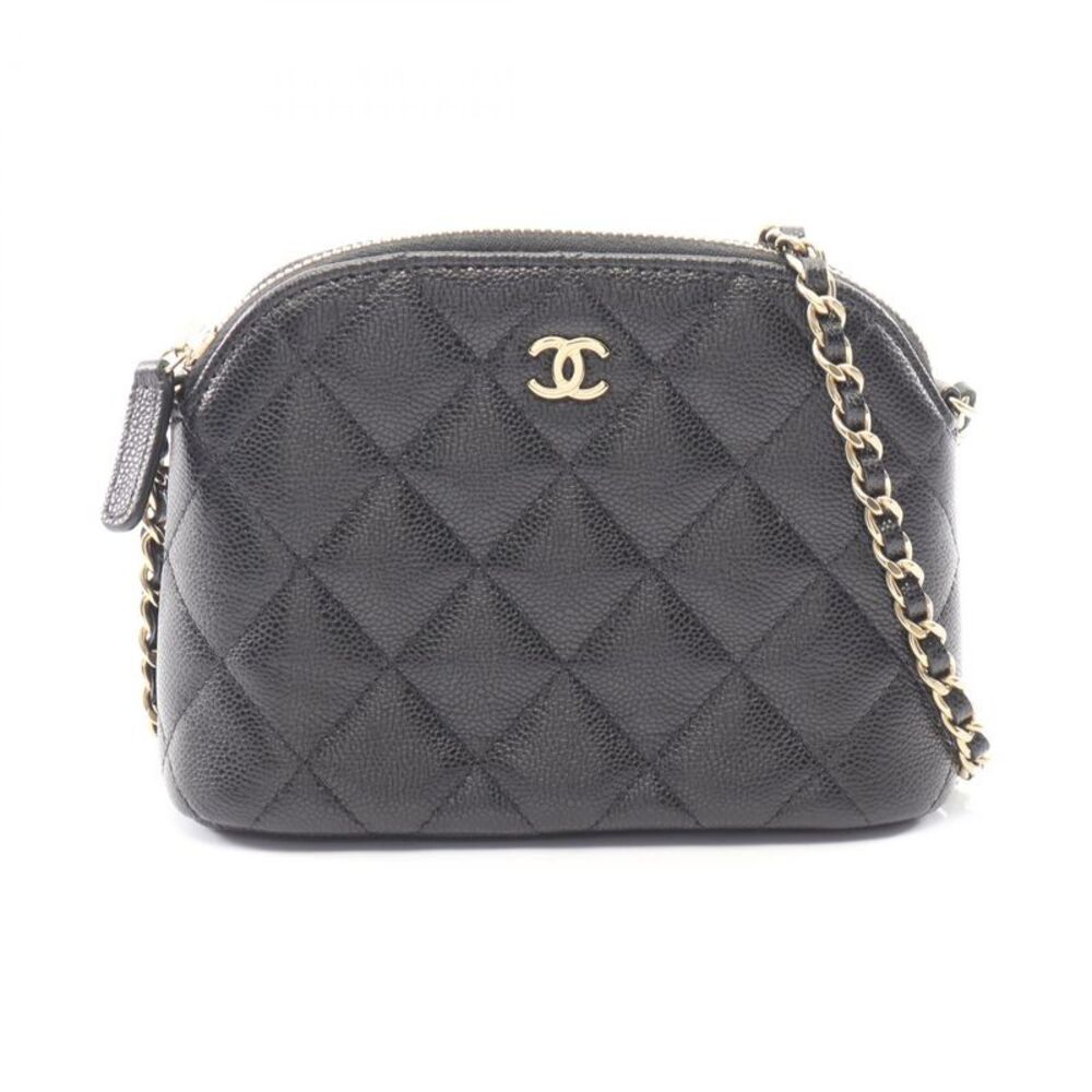 CHANEL Timeless Classic Grained Calf Shoulder Bag